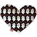 Mirage Pet Products Little Boo Who 6 in. Stuffing Free Heart Dog Toy 1335-SFTYHT6